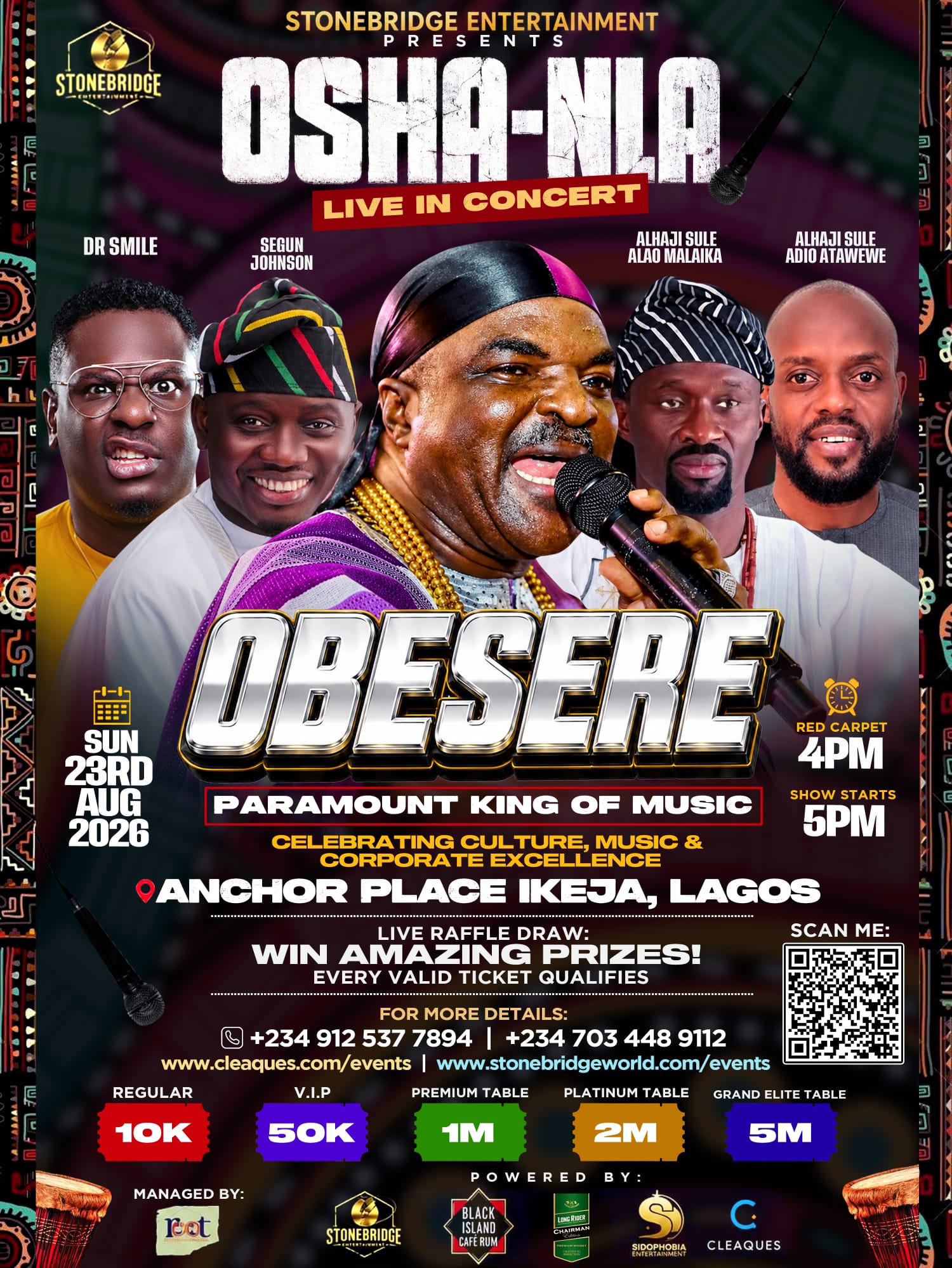OSHA NLA LIVE CONCERT DESIGN